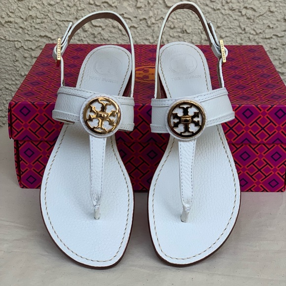 NIB TORY BURCH SEPMA FLAT SLINGBACK THONG SIZE 8 - Picture 2 of 7